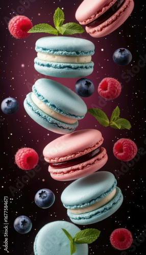 Colorful macaron