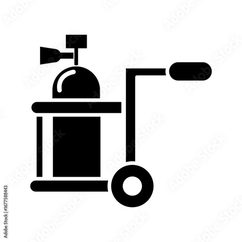Diving gas cylinders and tanks realistic concept with oxygen symbols vector illustration
