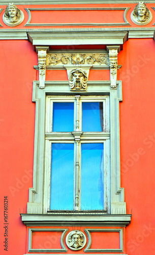 Unique architecture of the elite building in Zrenjanin.