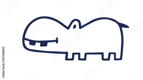 Set of cartoon animals wearing scarf stock illustration