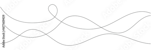 Wavy line with flowing curves. Seamless pattern of continuous wavy lines. Undulating abstract background. Curved single line. wavy line pattern with curvy abstract squiggles in a psychedelic wiggle 