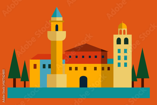 Florence Old Square Italy