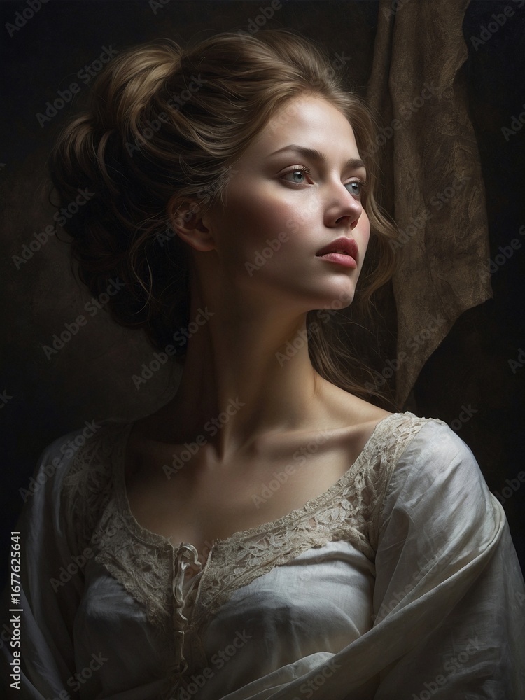 Fototapeta premium Portrait of a Woman
