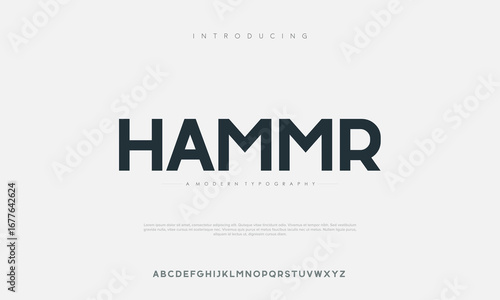 modern, unique and luxury alphabet font vector set