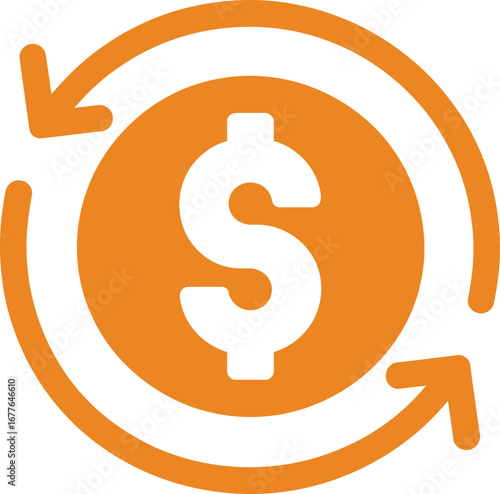 Money exchange icon
