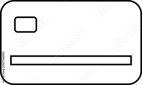 Credit card icon black line style debit card collection, payment card vector group with finance and banking symbols, money transaction icons and credit