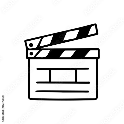 Film making Clapper Board Icon