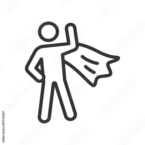 icon hero image, vector illustration