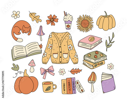 Cozy Autumn Elements Collection