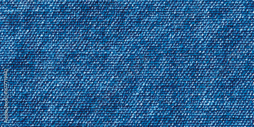 Blue denim jean texture and seamless background. Chambray Denim Fabric Background	