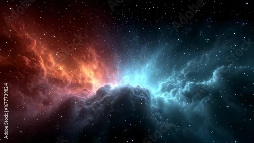 Wallpaper Mural Nebula Universe Background Fantasy Color Change Torontodigital.ca