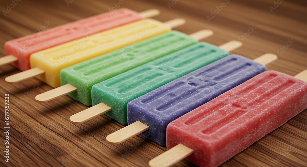 Obraz premium Rainbow Frostbite