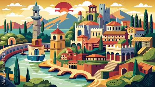 The City of Verona in Italy tells stories of Roman arenas, medieval towers, and Renaissance palaces, forever linked with Shakespeare’s timeless tale of love and tragedy.