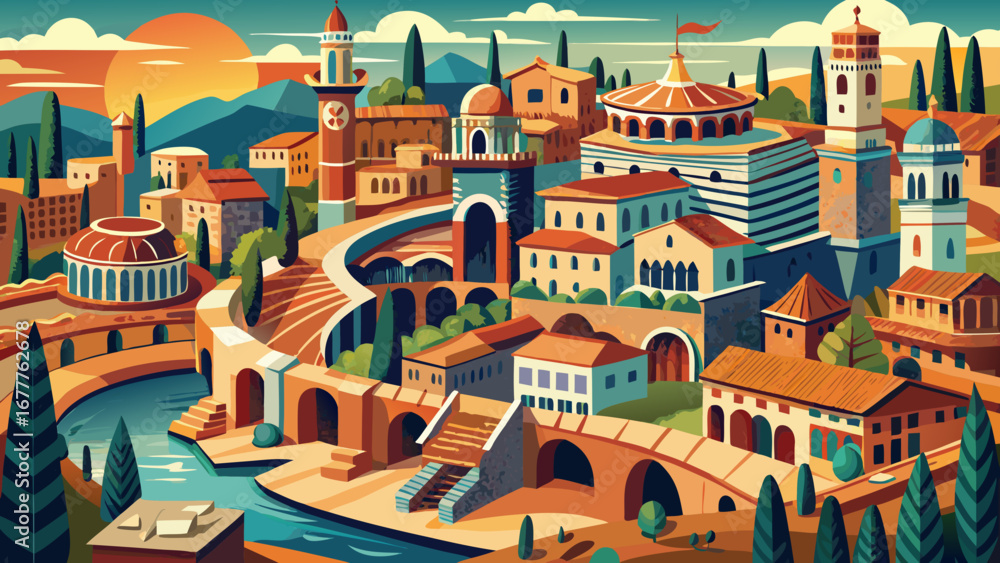 The City of Verona in Italy tells stories of Roman arenas, medieval towers, and Renaissance palaces, forever linked with Shakespeare’s timeless tale of love and tragedy.