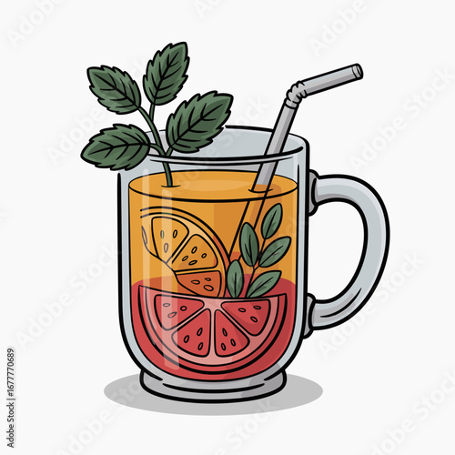 Aromática Colombiana Tradicional con Frutas y Hierbas