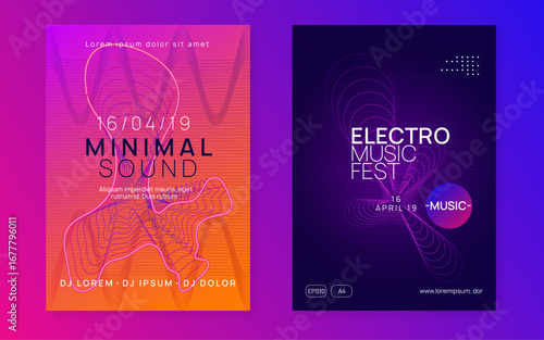 Discotheque Event. Pink Dj Magazine. Nightclub Beat Illustration. Sound Festival Template. Blue Techno Banner. Trance Cover. Edm Flyer. Green Discotheque Event