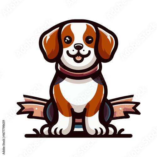 
dog illustration design