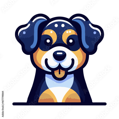 
dog illustration design