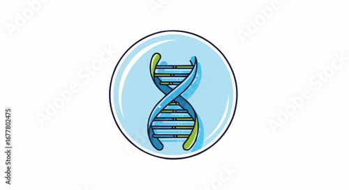 Health, medicine and nursing vector  dna helix structure science biology genetic code double helix molecule medical research genetics study