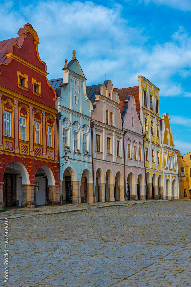 Fototapeta premium Lower gate at Telc in Czech republic