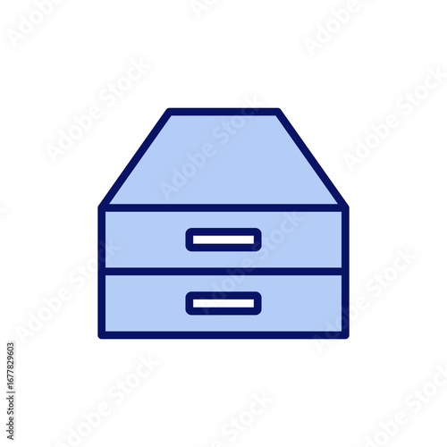 Archive folders icon vector. Document vector icon. Archive storage icon.
