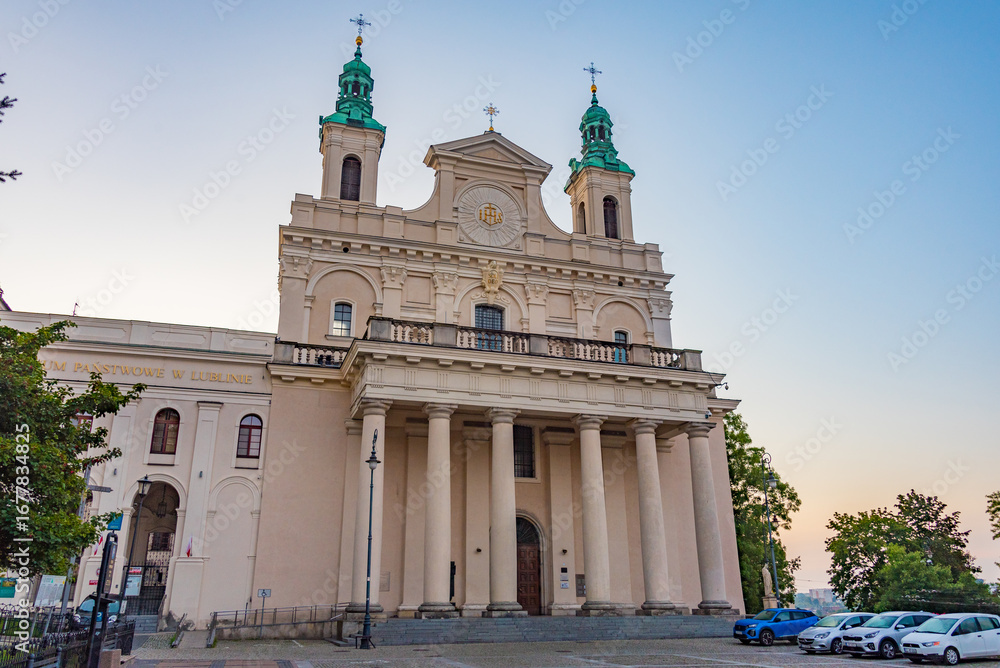 Obraz premium St. John the Baptist Cathedral, Lublin, Poland