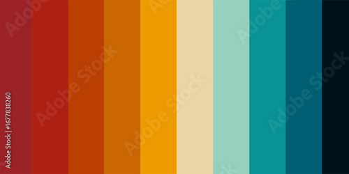 Vintage Color Palette. Background Illustration,vector.eps 10