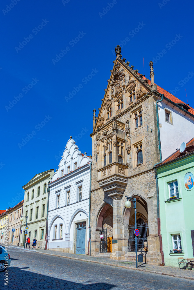 Fototapeta premium The Stone House, Czech Museum of Silver in Kutna Hora, Czech rep