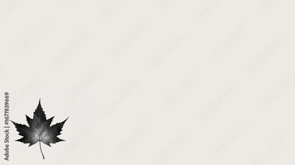 Obraz premium Monochrome Maple