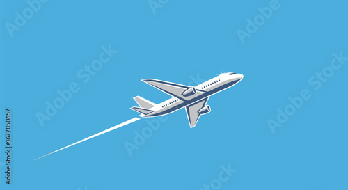 Airplane in Flight.