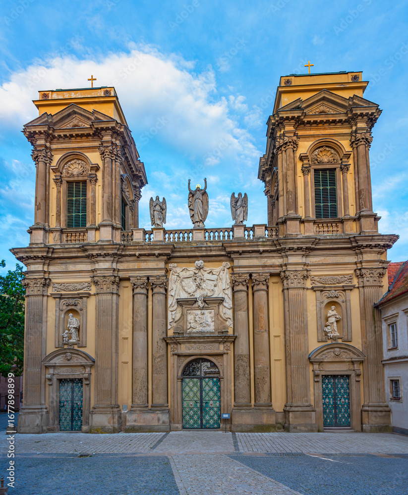 Obraz premium Saint Anne church in Mikulov, Czech republic