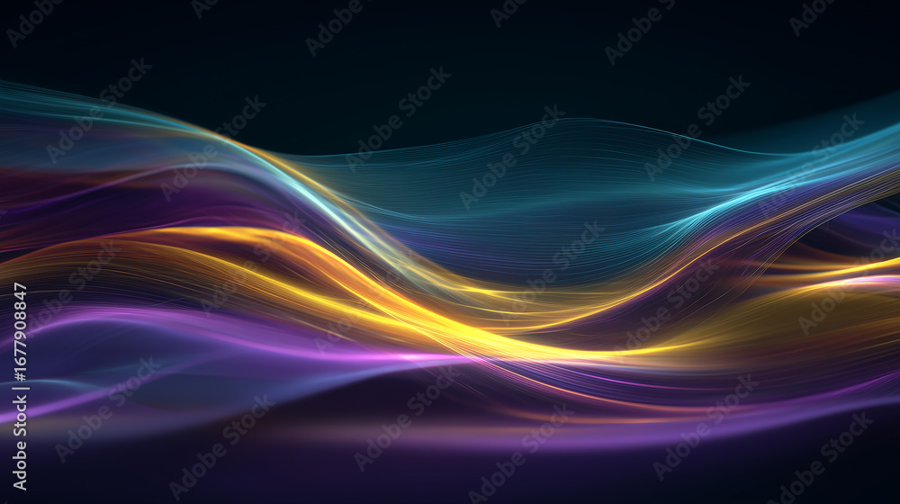 Fototapeta premium abstract wave background 