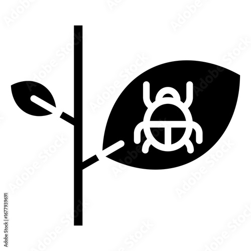 Pests Glyph Icon