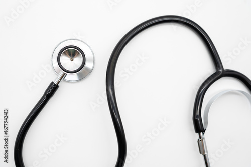 Photos Stethoscope on White Background