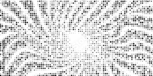 Comic book black and white radial lines background. Manga speed frame. Super hero action. Vector illustration.