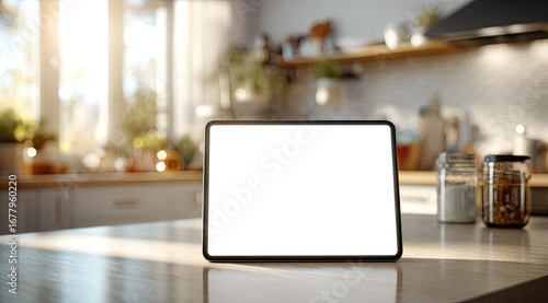 Wallpaper Mural Tablet on kitchen counter (1) Torontodigital.ca