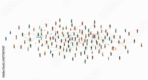 Social Network Vector Illustration