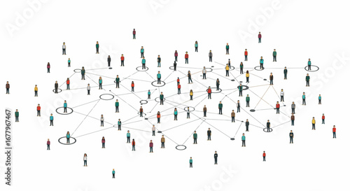 Social Network Vector Illustration
