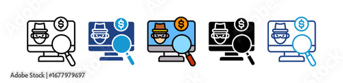 Fraud Detection multiple icon