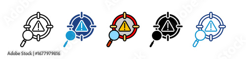 Key Risk multiple icon