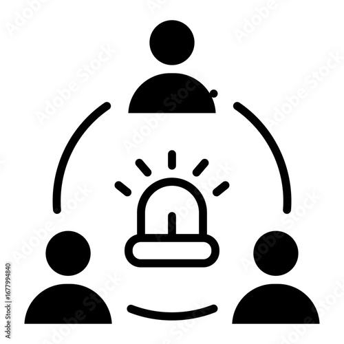 incident coordination icon 