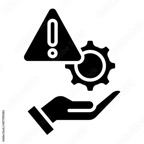 Obraz na płótnie incident management icon