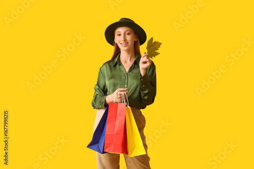 Smiling woman in green blou...