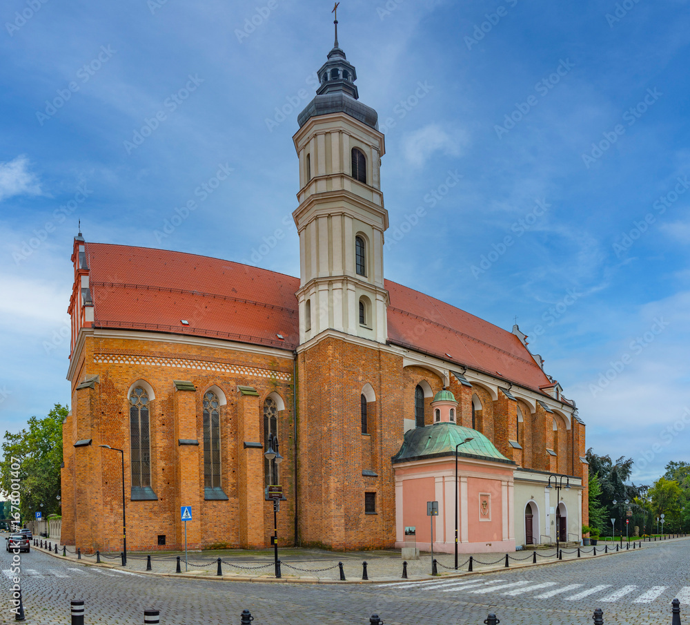 Fototapeta premium Holy Trinity Church in Opole, Poland