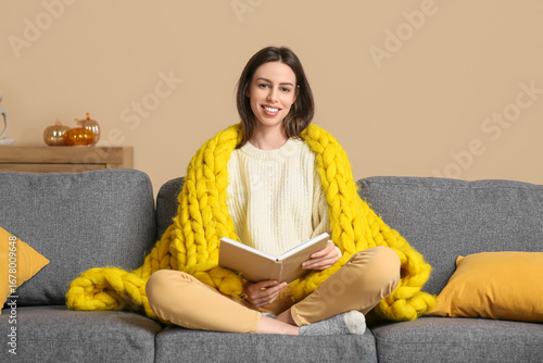 Beautiful young woman with ...