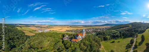 Photos Panorama view of Smolenice castle in Slovakia