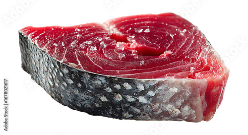 Fresh Dogfish Steak Cut-Out isolated on transparent background, png