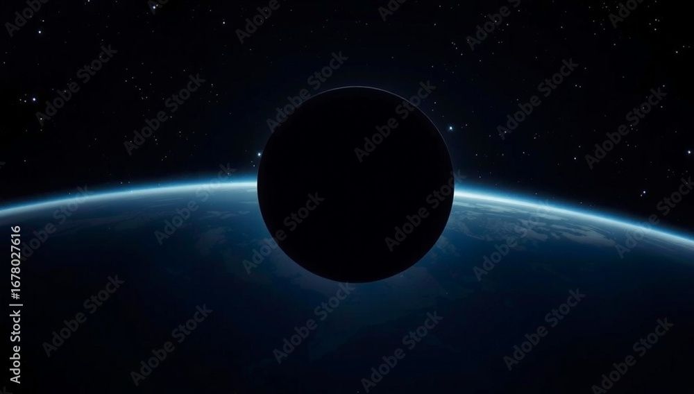 Fototapeta premium earth and moon