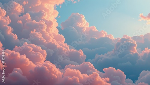 peach cloud fade theme with gentle coral peach with pale blush, soft vertical peach wash, airy peach dust, low angle glowing peach, warm and nostalgic