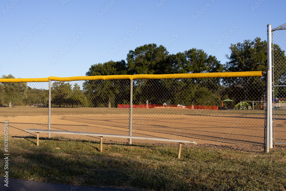Fototapeta premium open field in park